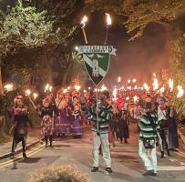 Heathfield Bonfire Society Parade October 2023